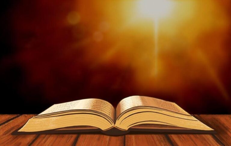 Open Bible illustration