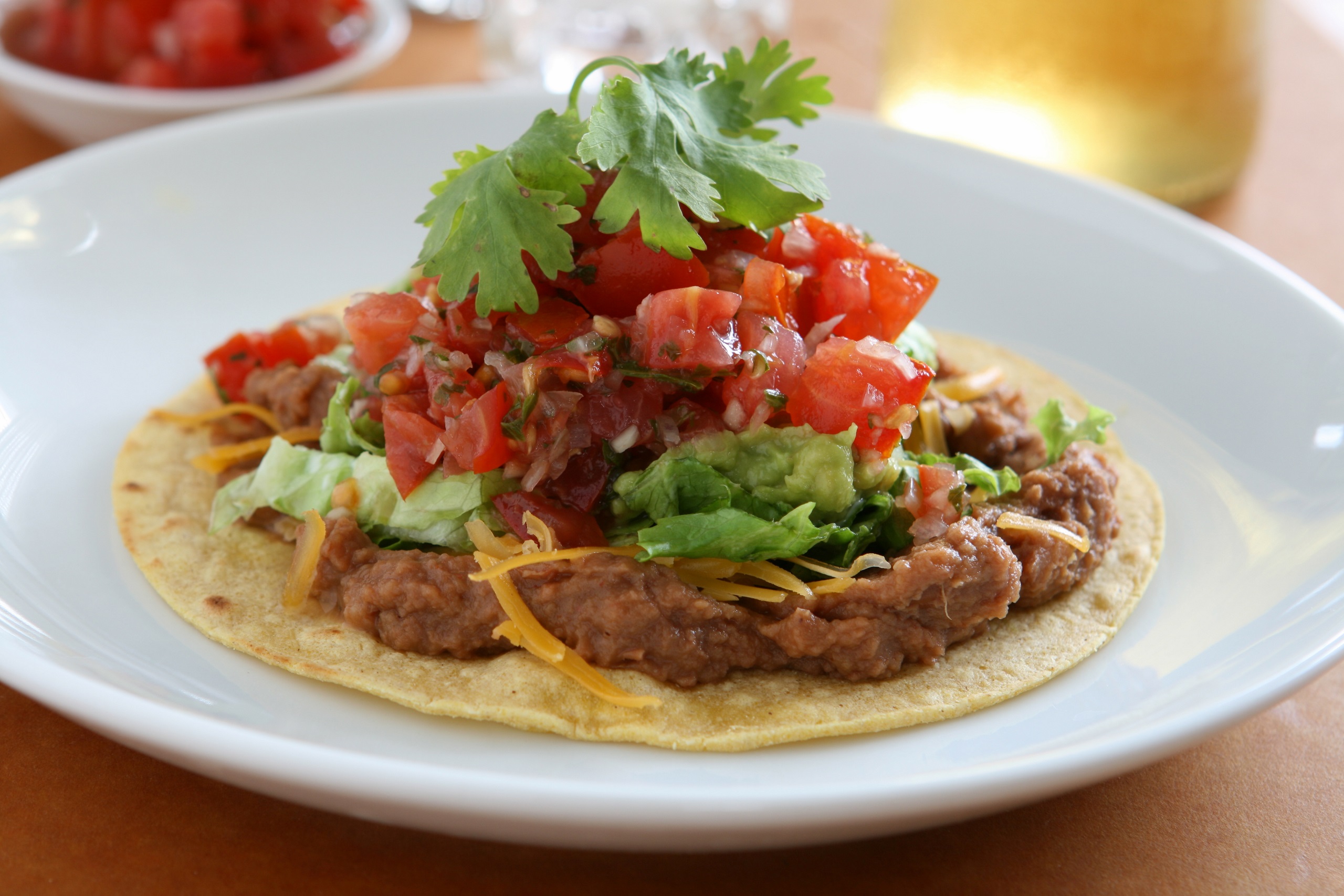 Grain-Free Bean Tostadas