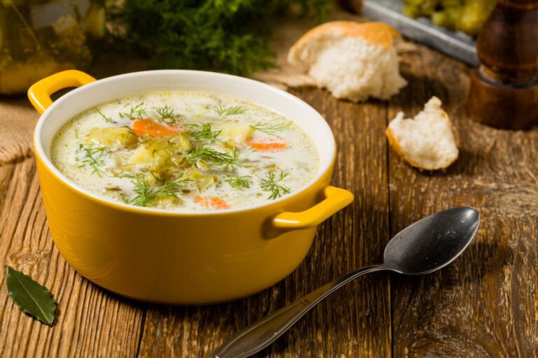 Creamy Authentic German Potato Soup (Vegan)