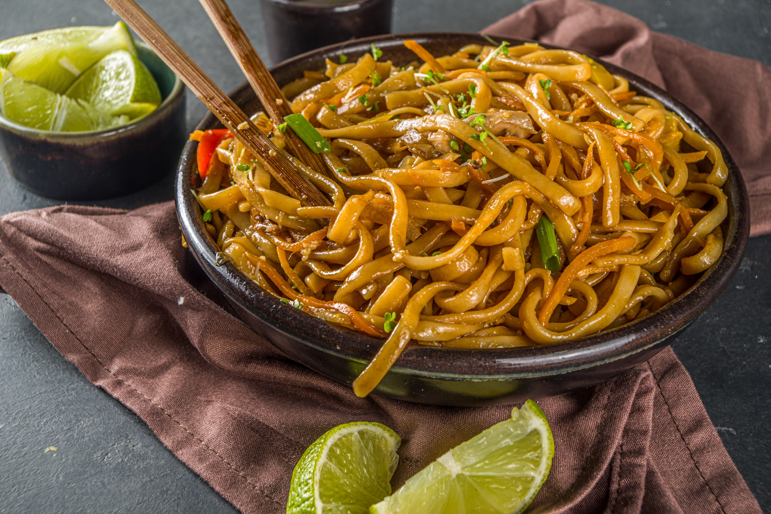 Creamy Tamari Peanut Butter Noodles
