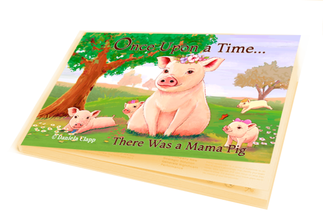 Once upon a time booklet mockup