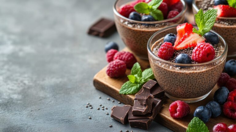 Chocolate Chia Seed Pudding